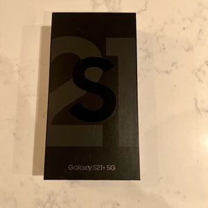Samsung Galaxy s21+plus, black, T-Mobile